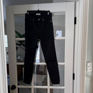 Madewell Charcoal Denim Pants